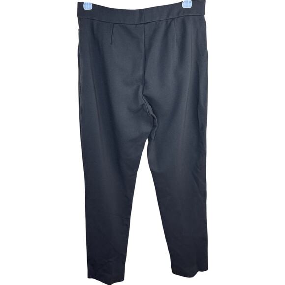 Tailored by Susan Graver Regular Smart Ponte Slim Leg Trouser Black Small - Picture 4 of 9